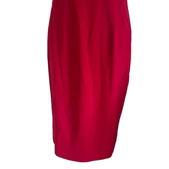 Dress The Population Elle Sheath Midi Dress in Garnet Medium NEW MSRP $168 - Picture 6 of 10